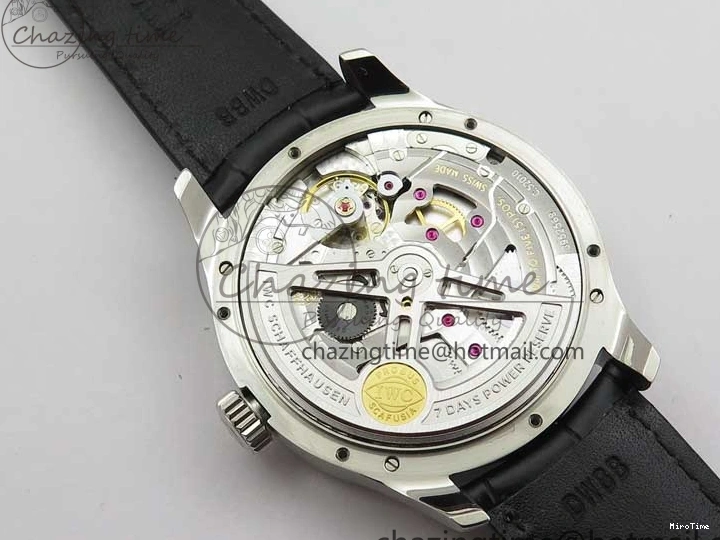 MIROTIME 1230 Portuguese Real PR Real Annual Calendar IW503510 ZF 1:1 Best Edition Green Dial on Black Leather Strap A QuickDry 7097